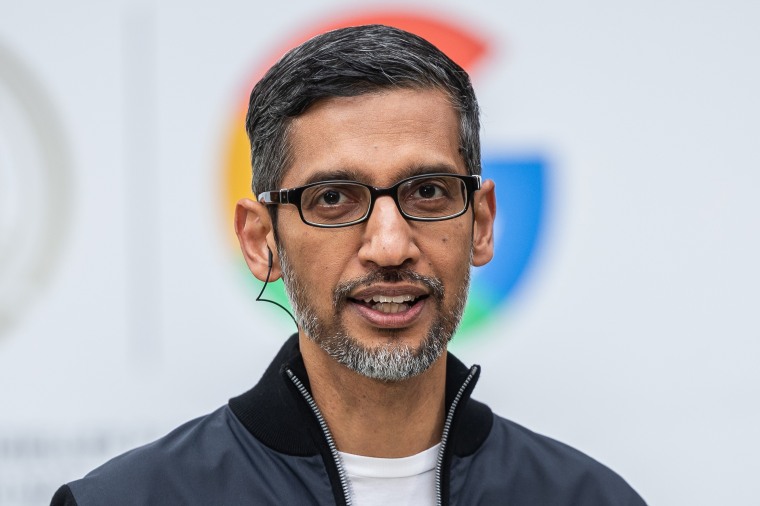 Google CEO Sundar Pichai in 2023.