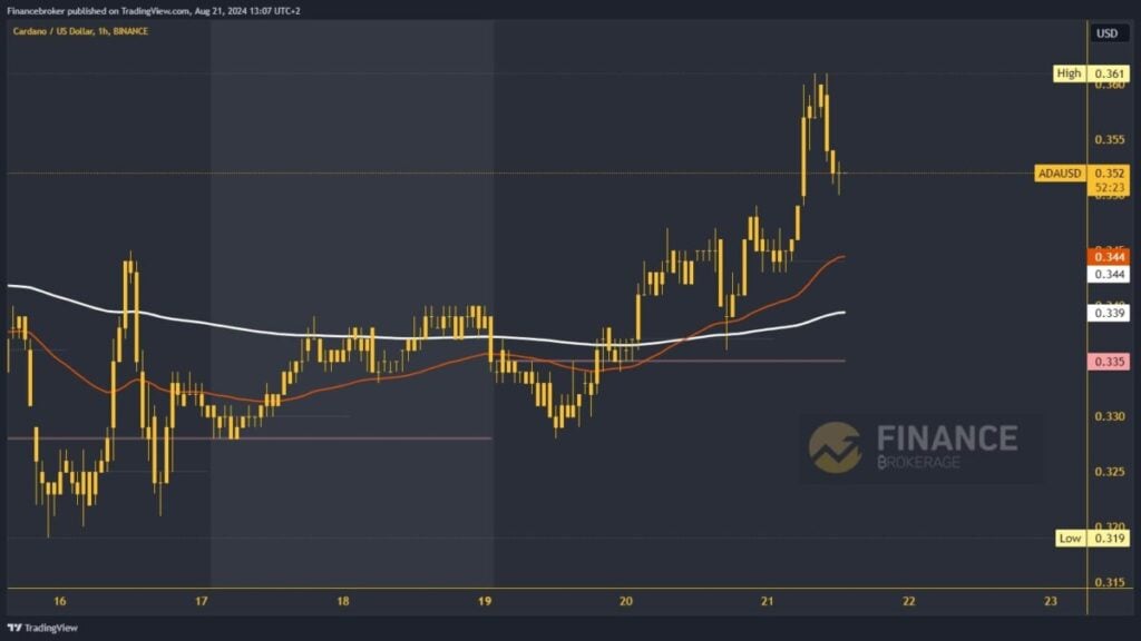 Cardano chart analysis